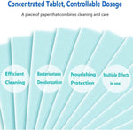 Mult effect floor cleaning sheet
