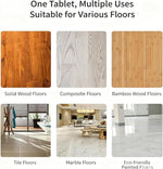 Mult effect floor cleaning sheet